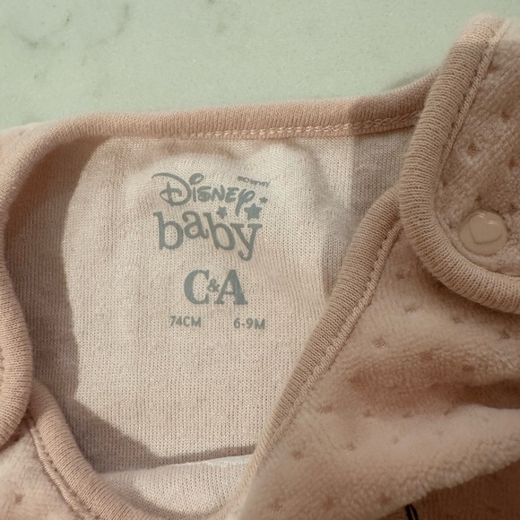 Disney Bambi Pink and White Kids One Piece Set - Picture 5 of 5